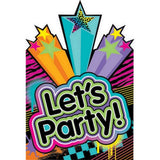 TOTALLY 80S POSTCARD INVITATIONS #491223