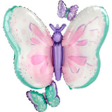 Flutters Butterfly (73cm x 71cm)SuperShape Foil #42887