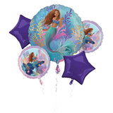 Little Mermaid Live Action Licensed INFLATED Balloon 5 Bouquet Kit #45524