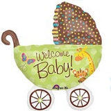 Welcome Baby Pram Foil Fisher-Price #114181