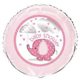 Baby Elephant Pink Foil 45cm  Balloon#41667