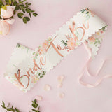 FLORAL HEN PARTY BRIDE TO BE SASH #984670