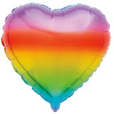 Gradient Rainbow Heart 45cm #57601