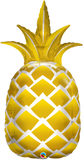 Gold Pineapple Foil Supershape Balloon #57362