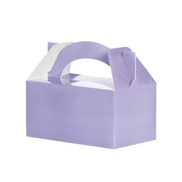 Pastel Lilac 5pk Lunch Box Lolly Boxes #42637