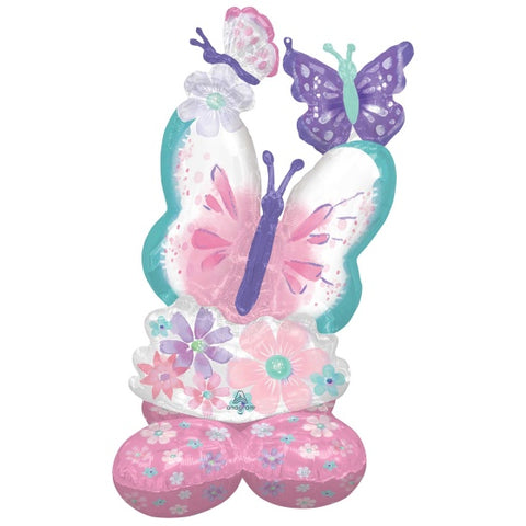 AIRLOONZ FLUTTERS BUTTERFLY 71cm x 111cm Air Fill Only #42809