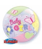 Baby Girl Bubble Balloon Butterflies #69729
