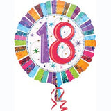 18th Birthday Foil Radiant 43cm Balloon #16067