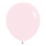 Pastel Pink 45cm 18inch Round Latex Balloons UNFILLED 6pk #45126