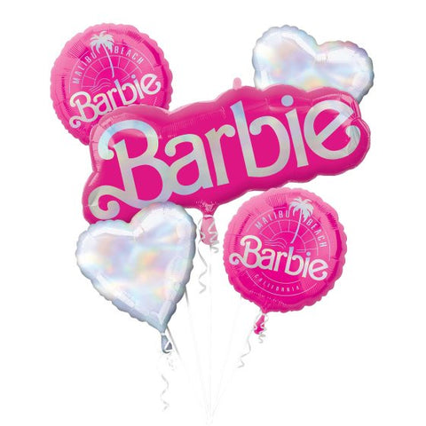 Barbie 5 pk Balloon Bouquet Kit INFLATED #46261