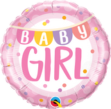 Baby Girl Foil Bunting Balloon #85851