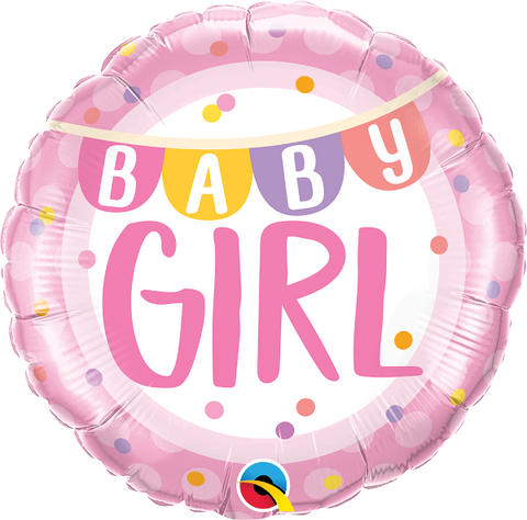 Baby Girl Foil Bunting Balloon #85851