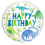 Foil Dinosaur - Happy Birthday 45cm (18") #78317