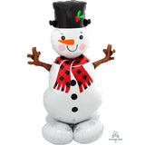 Christmas Snowman Giant Airloonz Foil Balloon #8311811