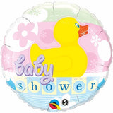 Baby Shower Duck Foil 45cm Balloon #11790