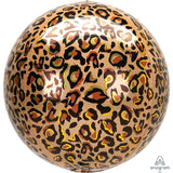 Leopard Print ORBZ Foil Balloon INFLATED #4210901