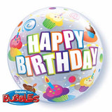 Happy Birthday Cupcakes Bubble Balloon #30799