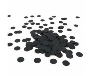 Black Confetti Dots 2cm 15g