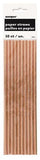 Rose Gold Metallic Paper Straws 10pk