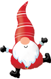 Christmas Gnome Foil Supershape Balloon #20055