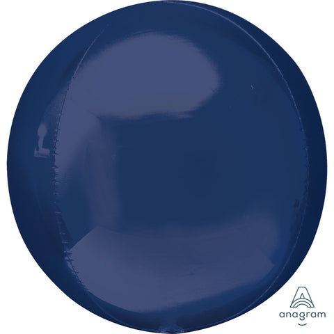 Navy Blue Foil Orbz Balloon #41872