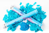 Gender Reveal Smoke & Confetti Cannon Blue