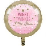 One Little Star Foil 45cm Balloon INFLATED #322267