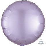 Pastel Lilac Round Foil Satin Finish Balloon #3990401