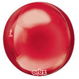 Red Foil ORBZ Balloon #28203