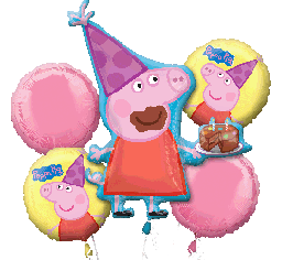 Peppa Pig Balloon Bouquet Kit #31301