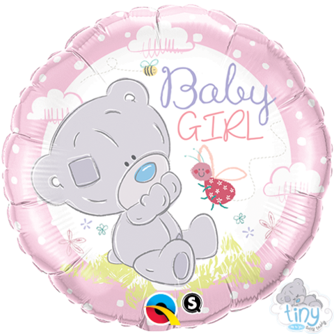 Baby Girl Tatty Teddy Foil Balloon #28170