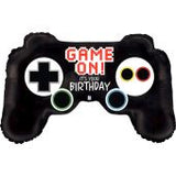 Game On Birthday Controller Supershape Foil Balloon #35020