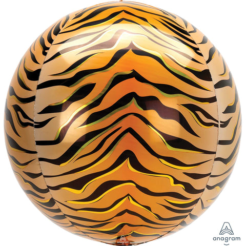 Tiger Print ORBZ Foil Balloon #4211001