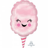 Fairy Floss Cotton Candy Foil Balloon INFLATED #38471