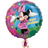Minnie Mouse Happy Birthday Licensed Foil INFLATED 43cm Balloon #17797