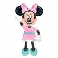 Minnie Mouse Foil AirWalker Balloon Licensed INFLATED #08319