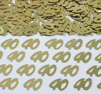 40th Birthday Scatters 40 Gold 25g