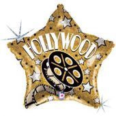 Hollywood Foil Balloon Gold Star #85375