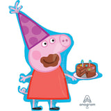 Peppa Pig Birthday Cake Supershape Balloon #31300