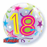 18th Birthday Bubble Multi Coloured Balloon #24166