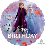 Disney Frozen 2 Happy Birthday Foil 43cm Balloon #42194