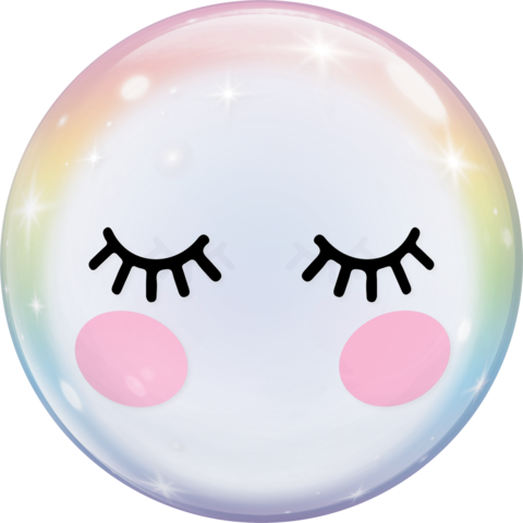 Unicorn Bubble 22" Balloon #13009