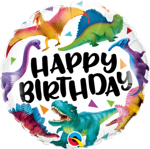 Dinosaur Birthday Foil Balloon #97382