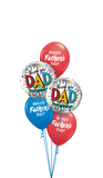 Happy Fathers Day Thank you Balloon Bouquet #DAD3