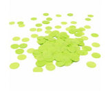 Lime Green Confetti Dots 2cm 15gm