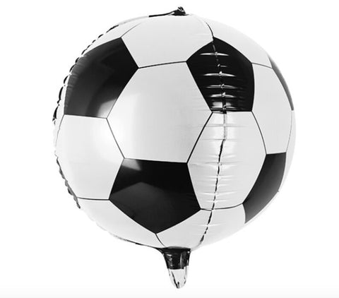 Soccerball Foil Balloon Round 40cm #106154